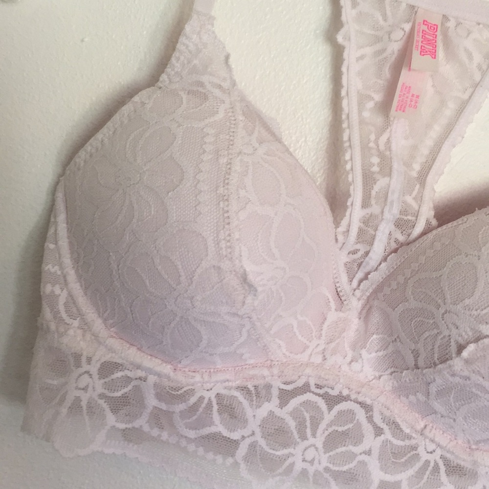 Victoria Secret Pink Racer Back Bra - Picture 3 of 8